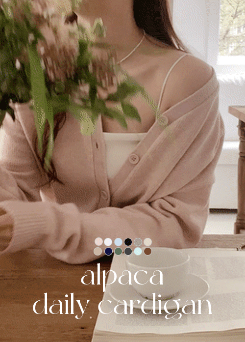 reine-[봄신상/시즌리스] 알파카데일리가디건 (12colors) new♡韓國女裝外套